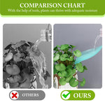 HASTHIP® 3Pcs Small Plant Pot Watering Tools Slow Watering Tool Creative Decorative Leaf Shape Watering Gentle Watering Channel Funnel for Indoor Plants Small Desk Plant Office Plant