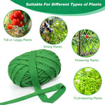 HASTHIP® 2pcs Gardening Cloth Ties98.4Ft Per One Cloth Ties Stretchy Fiber Acrylic Fiber Ties Temporary Ties Gardening Fabric Ties for Climbing Plants, Bundling