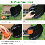 HASTHIP Grass String Trimmer Wire for BLACK+DECKER featuring 30ft Nylon Spool | Easy Setup