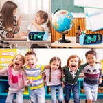 HASTHIP Pencil Case for Students with 3D Pinchable Dinosaur Design and 24×11×4.5 cm Capacity | EVA Stationery Bag