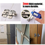 HASTHIP Flip Latch Gate Lock for Doors and Cabinets featuring 3 Inch Stainless Steel Bar | Quick Installation and Corrosion Resistant Design