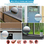 HASTHIP Anti Bird Spike Strips for Pigeons and Cats with Dual Row Design 0.5 m Stainless Steel | Easy Installation