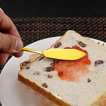 HASTHIP Cake Server Set for Birthdays with 2 in 1 Serrated Cutter and 5Pcs Forks Golden