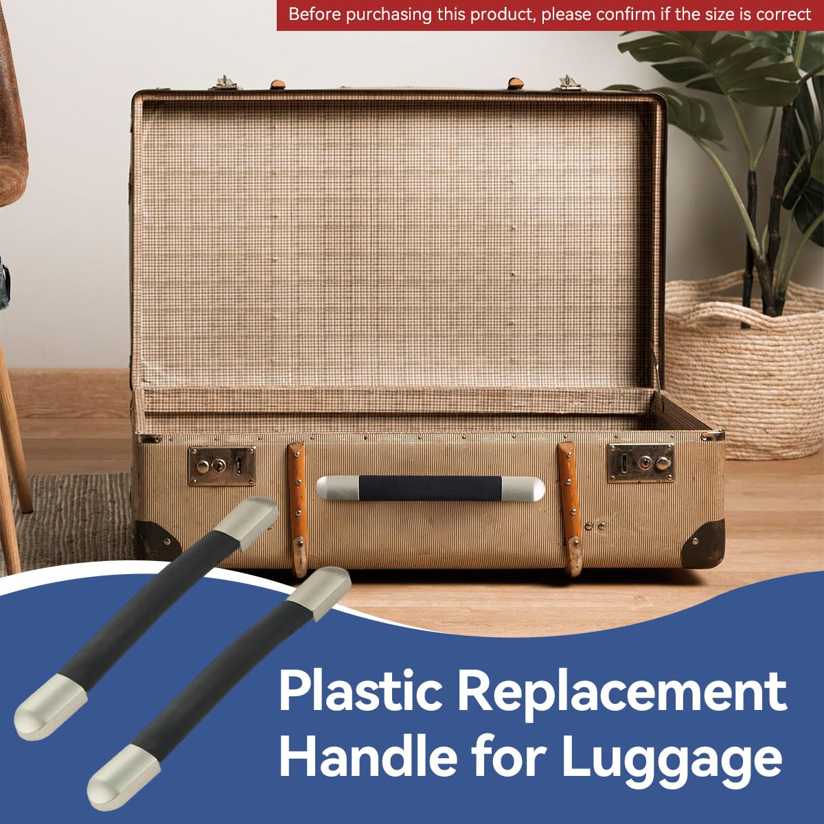 HASTHIP Replacement Suitcase Handles for Luggage with Screw-Fixed Design and 8 in Flexible Grip