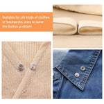 HASTHIP Metal Snap Buttons Kit for DIY Sewing and Clothing | 100 Sets with Pliers Tool