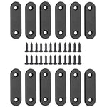 HASTHIP® 12Pcs Straight Brace, Flat Brace 2" x 0.6"
