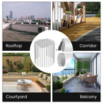 HASTHIP Drain Pipe Rat Stopper for 70mm Pipes with Anti-Rat Grid and 304 Stainless Steel | Rust Resistant Outdoor Drain Guard