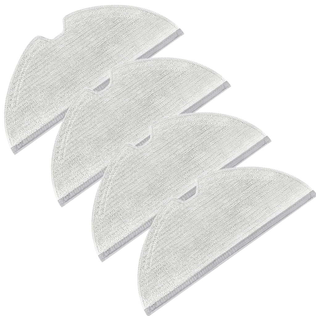 HASTHIP Mop Cloth Replenishment Kit for Dreame D9 L10 Pro Series featuring 4pcs Washable Microfiber Pads