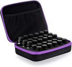 HASTHIP® Caja Organizadora de Aceites Esenciales de Madera – Estuche Portátil para 10ml 15ml Botellas,Almacenamiento Transparente y Duradero,Ideal para Hogar Spa y Viaje Exhibidor
