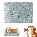 HASTHIP® Qpets Almohadilla Autoenfriante para Perros y Gatos, Activada por Presión, Sin Agua, Alfombrilla Impermeable Grande para Prevenir Golpes de Calor (90 * 65cm)