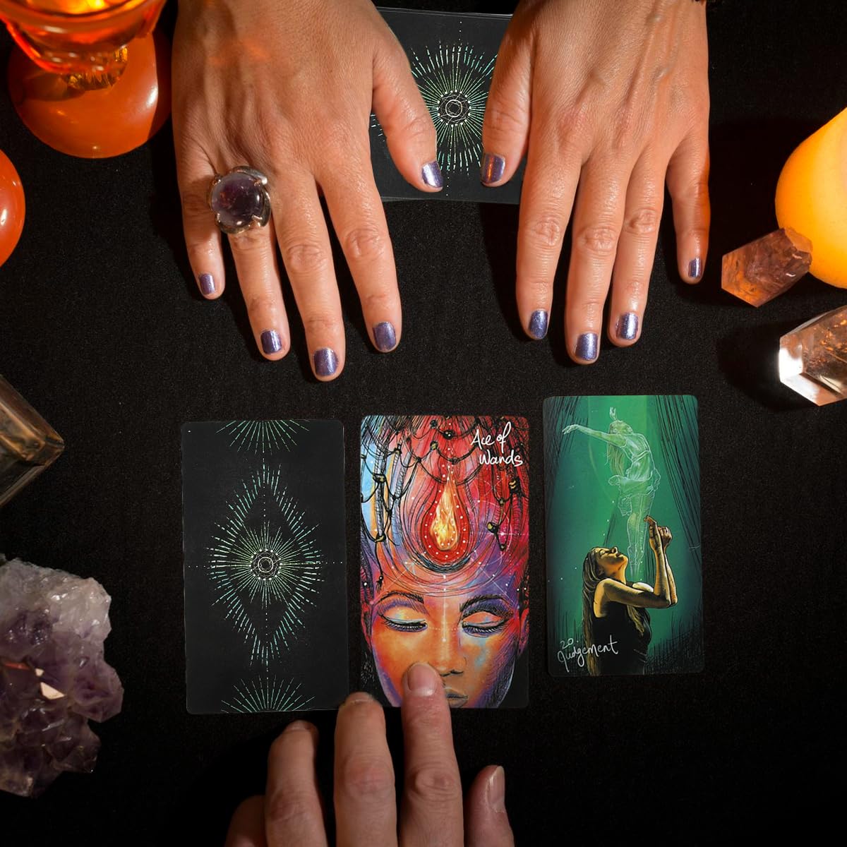 HASTHIP 78PCS Tarot Cards Deck with Beautiful Illustrated Guidance Cards