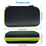 HASTHIP® Estuche de Viaje para Afeitadora Philips OneBlade QP2520 QP2530 QP2570 QP2620 QP2630,Funda Rígida EVA a Prueba de Golpes,Bolsa Protectora Portátil con Correa Mano y Cremallera