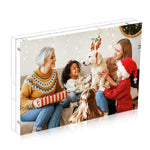 HASTHIP Acrylic Picture Frame 4x6 Inches for Desk Display with Magnetic Double Sided Design