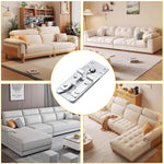 HASTHIP Sectional Couch Connectors for Modular Sofas featuring Screw-Fixed Metal Brackets | Secure Alignment