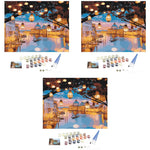 HASTHIP Paint by Numbers Kit for DIY Wall Decor with Printed Canvas 40x50cm | Great Gift for Adults and Kids