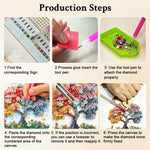 HASTHIP® Flower Tree Diamond Painting Kit