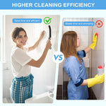 HASTHIP Gap Cleaning Brush Set for Kitchen and Bathroom with 11pcs Curved and Grout Brushes
