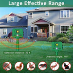 HASTHIP® Outdoor Ultrasonic Animal Repeller
