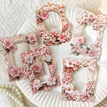 HASTHIP Scrapbook Paper for DIY Crafts featuring 60pcs Embossed Floral Frames | Vintage Lace Design