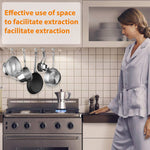 HASTHIP® 22Pcs Neodymium Magnet Hooks, N38 Magnetic Hooks for Fridge, Ceiling, Kitchen, Wall, Rust-Free Heavy Duty 16mm Steel Base for Holding Towels, Cups, Tools, Indoor Outdoor Versatile Use