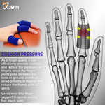 HASTHIP® 5 pair Finger Sleeves Protectors for Pain Relief, Arthritis, Trigger Finger Adjustable Finger Splint Thumb Splint