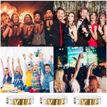 HASTHIP VIP Wristbands for Events with 900 Waterproof Paper Bracelets in Gold | Party and Concert Use