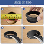 HASTHIP® 50mm Desk Cable Grommets 6-Pack