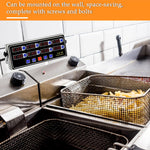 HASTHIP Commercial Kitchen Timer for Restaurants with 8 Channel Display and Loud Alarm | Programmable Cooking Reminder