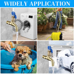 HASTHIP Water Faucet Lock for Public and Outdoor Use with 2 Keys featuring Brass Body
