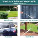 HASTHIP Car Washer Gun for Car and Garden Use with 3 Spray Modes and 24cm Nozzle | Metal Nozzle & Trigger Lock