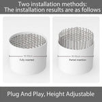 HASTHIP Metal Wire Grid Drain Outlet Stopper for 95 mm Pipes with Anti Rat Design | Rust Resistant 304 Stainless Steel
