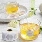 HASTHIP Candle Warning Sticker for Jars and Making | 500 Self-Adhesive Safety Labels