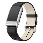 HASTHIP® PU Leather Replacement Band for Whoop 5.0 Life Fitness Tracker, Adjustable Soft Faux Leather Wrist Strap with Metal Clasp, Fashion Business Fitness Watch Band for Men