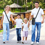 Water Bottle Carrier Bag with Pocket for Stanley 40 OZ Tumbler with Adjustable Shoulder Strap, Sports Water Bottle Accessories Accessories for Hiking Travelling Camping, Black