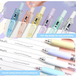 HASTHIP Kawaii Ball Pen Set for School and Office with 0.5mm Tip and Click Design | 18PCS