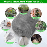 HASTHIP Stainless Steel Woven Wire Mesh for Fencing and Screening 12.7cm x 10m | Cuttable Fine Net