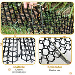 HASTHIP Cat Scat Mats for Furniture and Garden with Honeycomb Spiked Surface 20x15cm | Reusable Deterrent