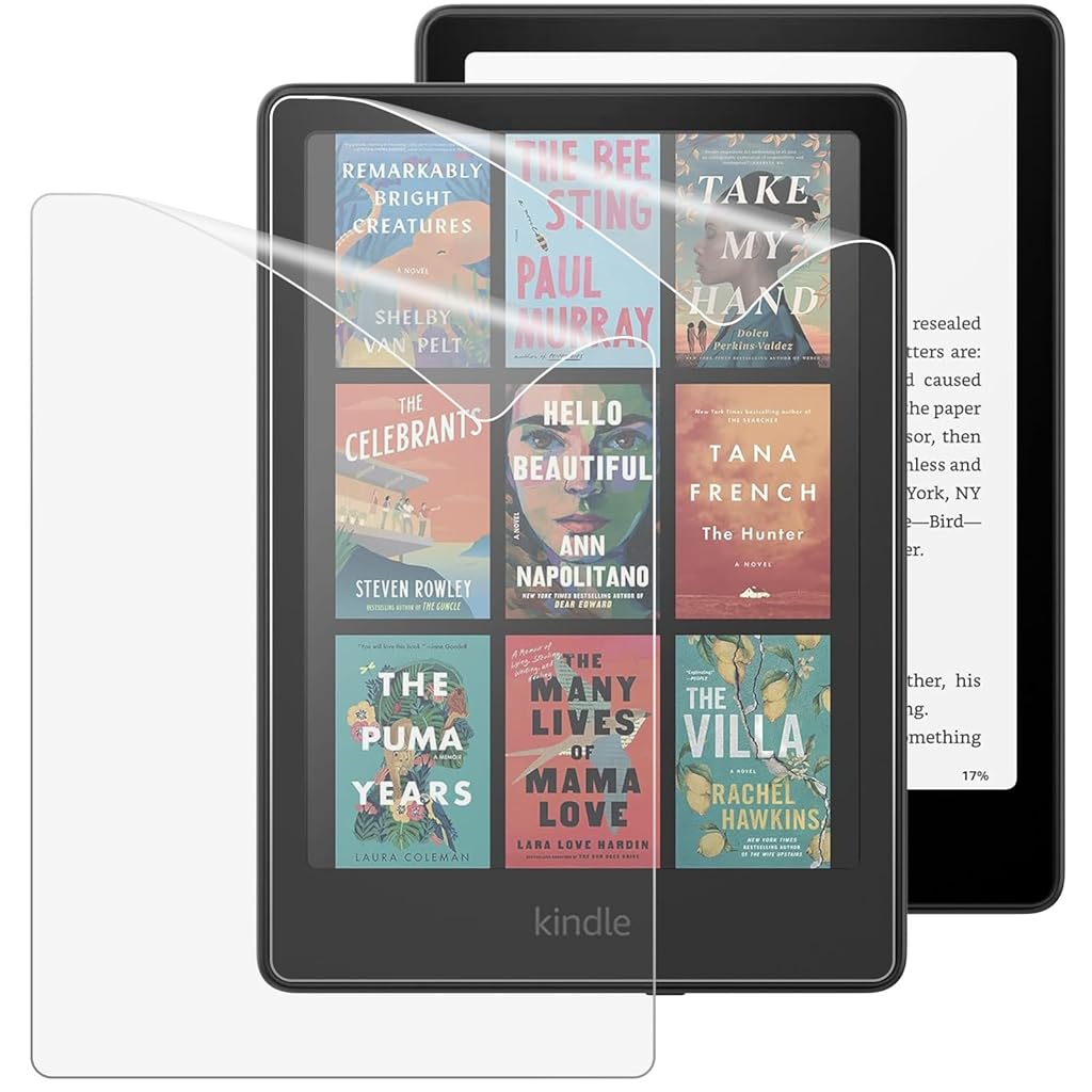 HASTHIP® 2 Pack Screen Protector for 7" Kindle Paperwhite 12th Generation 2024