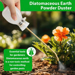 HASTHIP Silicone Powder Sprayer for Pest Control with Curved Metal Tip and Long Nozzle | Precise Squeeze Applicator for Garden and Household Use