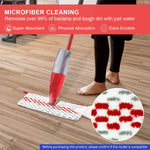 HASTHIP Replacement Mop Cloth for O-Cedar ProMist MAX featuring Dual-Sided Washable Microfiber Pads | 4Pcs Reusable Wet and Dry Use