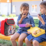 HASTHIP Kids Lunch Bag for School and Picnic featuring Insulated Lining & 23x13x23cm Size | Waterproof Nylon with Handle and Extra Pockets