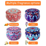 HASTHIP Scented Candles Gift Set for Home with 4×60 g Natural Scents & Tin Jars | Ideal Gifts