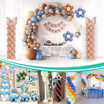 HASTHIP Balloon Column Stand Kit for Party Decorations featuring 6.5 ft Retractable Metal Pole
