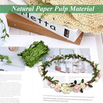 HASTHIP Paper Willow Leaf Strips for Wreaths and DIY Decor featuring 20 Meters Sustainable Material | Natural Look Home Decoration
