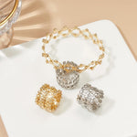 HASTHIP® Anillo de pulsera retráctil ajustable impermeable.