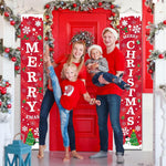 HASTHIP Christmas Decorations for Door and Wall featuring 5.9ft Hanging Banner | Oxford Cloth