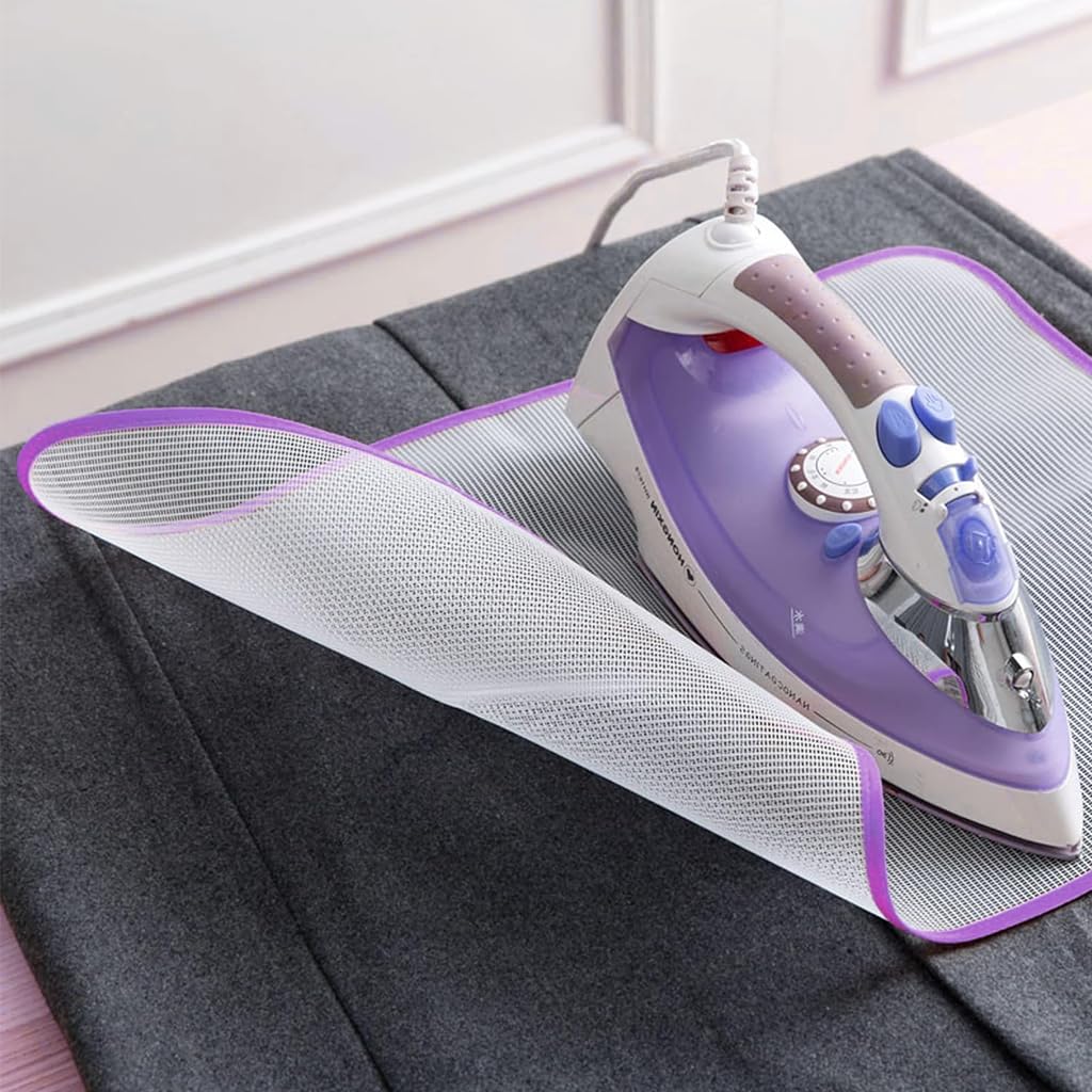 HASTHIP Protective Ironing Mesh for Clothes with See Through Heat Resistant Design 60x40cm | Reusable Washable Pressing Cloth