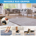 HASTHIP Rug Corner Grippers for Hardwood Floors with Double Sided Non Slip Design | 12PCS Reusable Pads