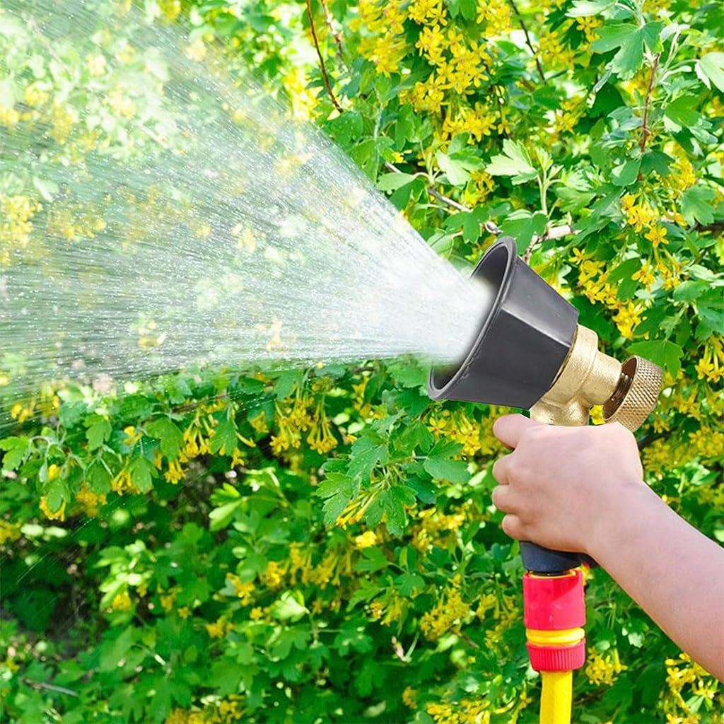 HASTHIP Brass Sprayer Nozzle for Garden and Agriculture featuring 2 Spray Modes | 2PCS