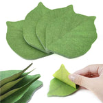 HASTHIP Sticky Notes for To Do Lists and Reminders featuring Leaf Design 200 Sheets | Recyclable Green Pads for Home Office